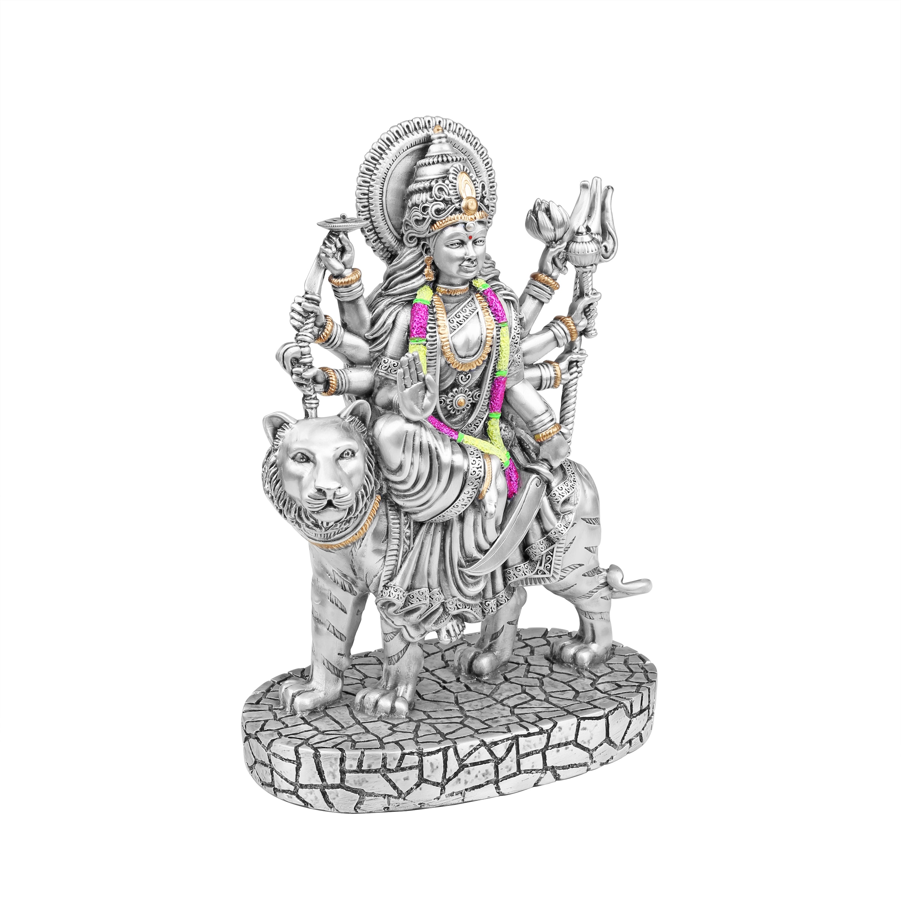 Goddess Durga Idol on Lion