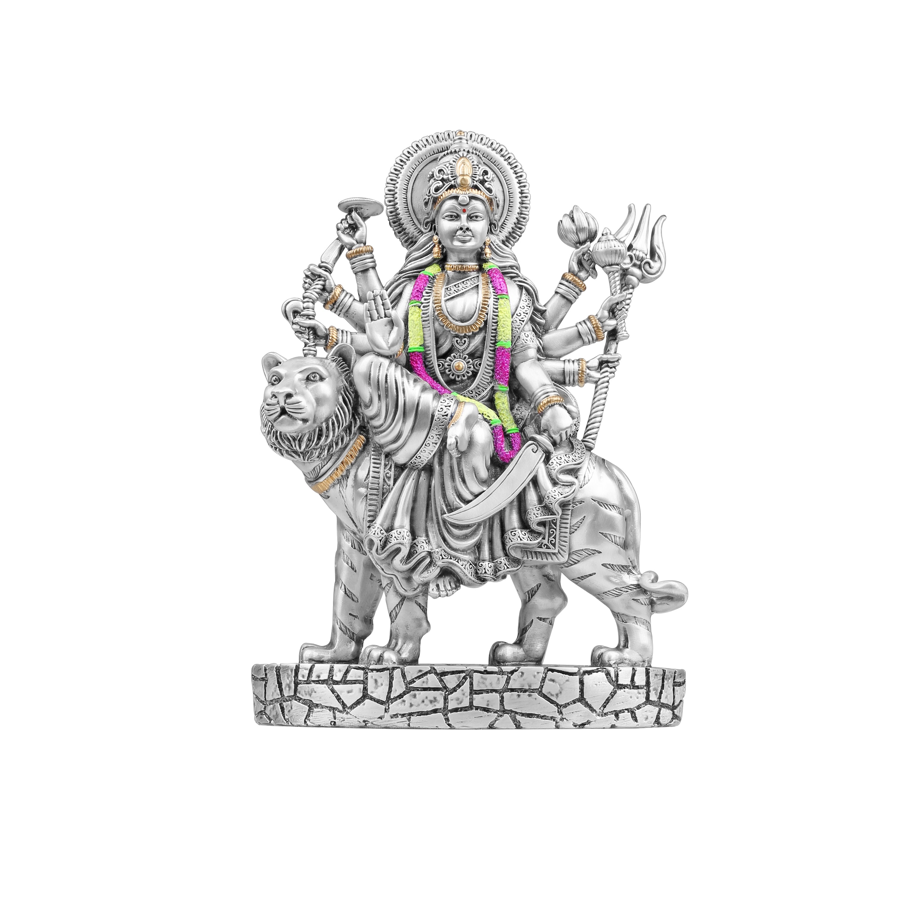 Goddess Durga Idol on Lion