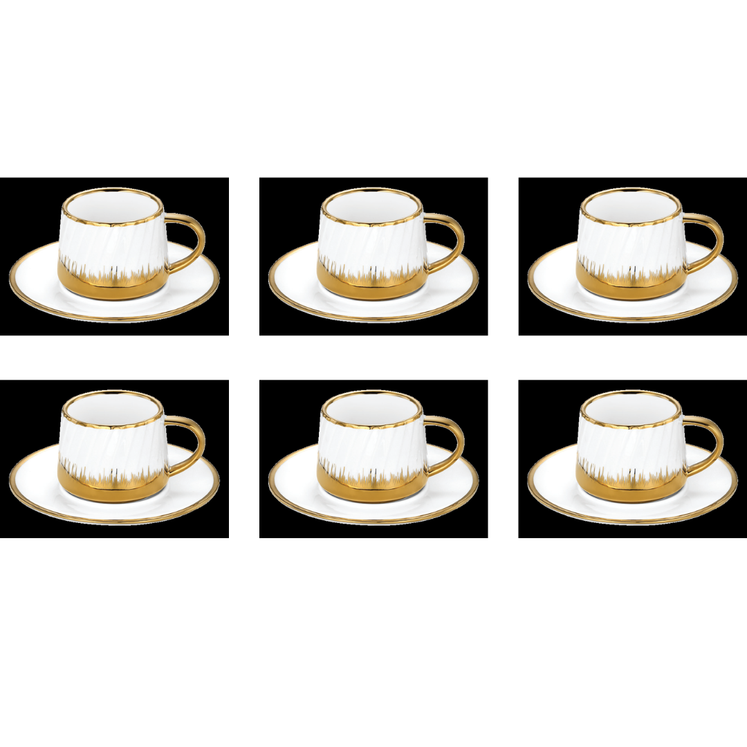 Radiance Tea Set with Saucer White