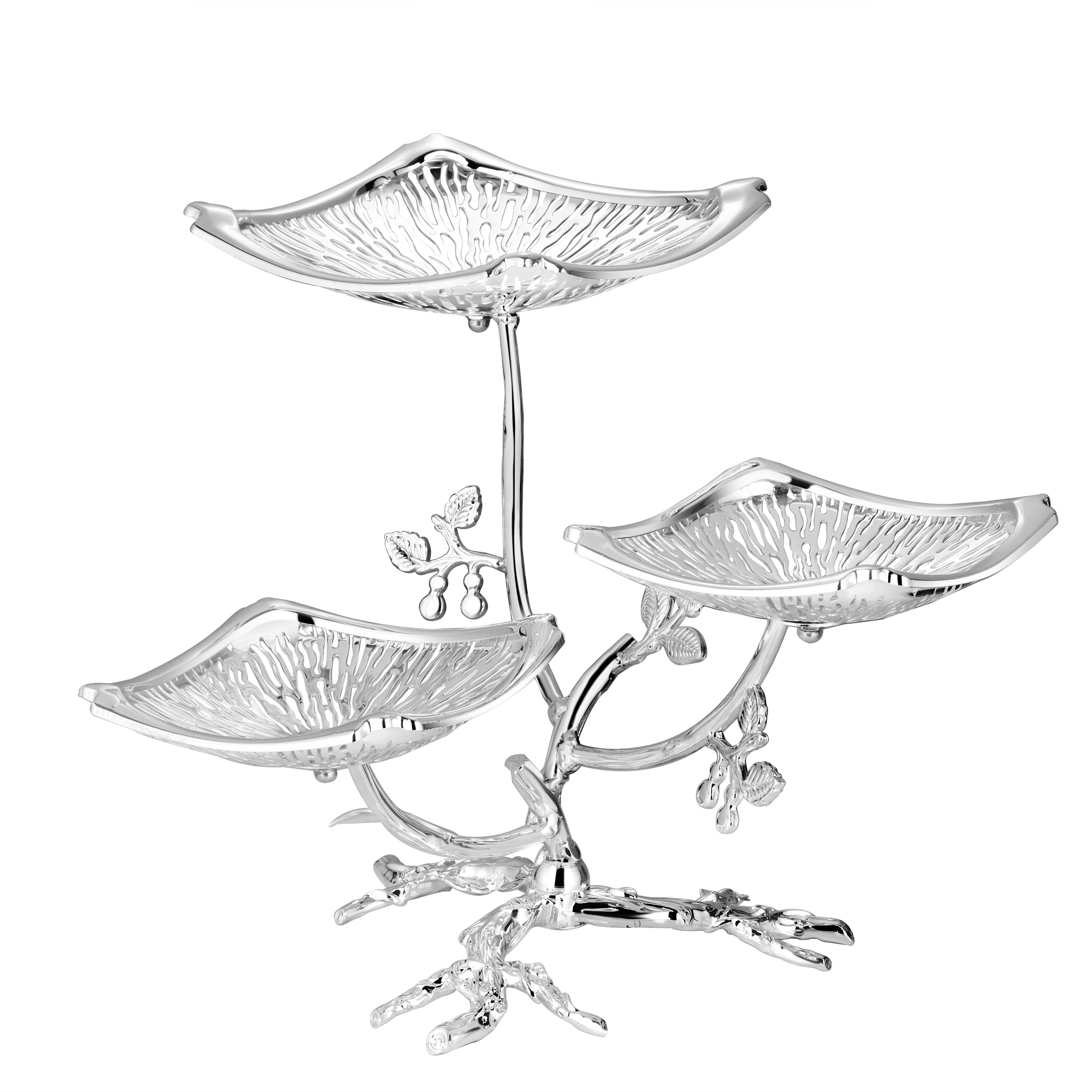 3 pcs Servers Silver