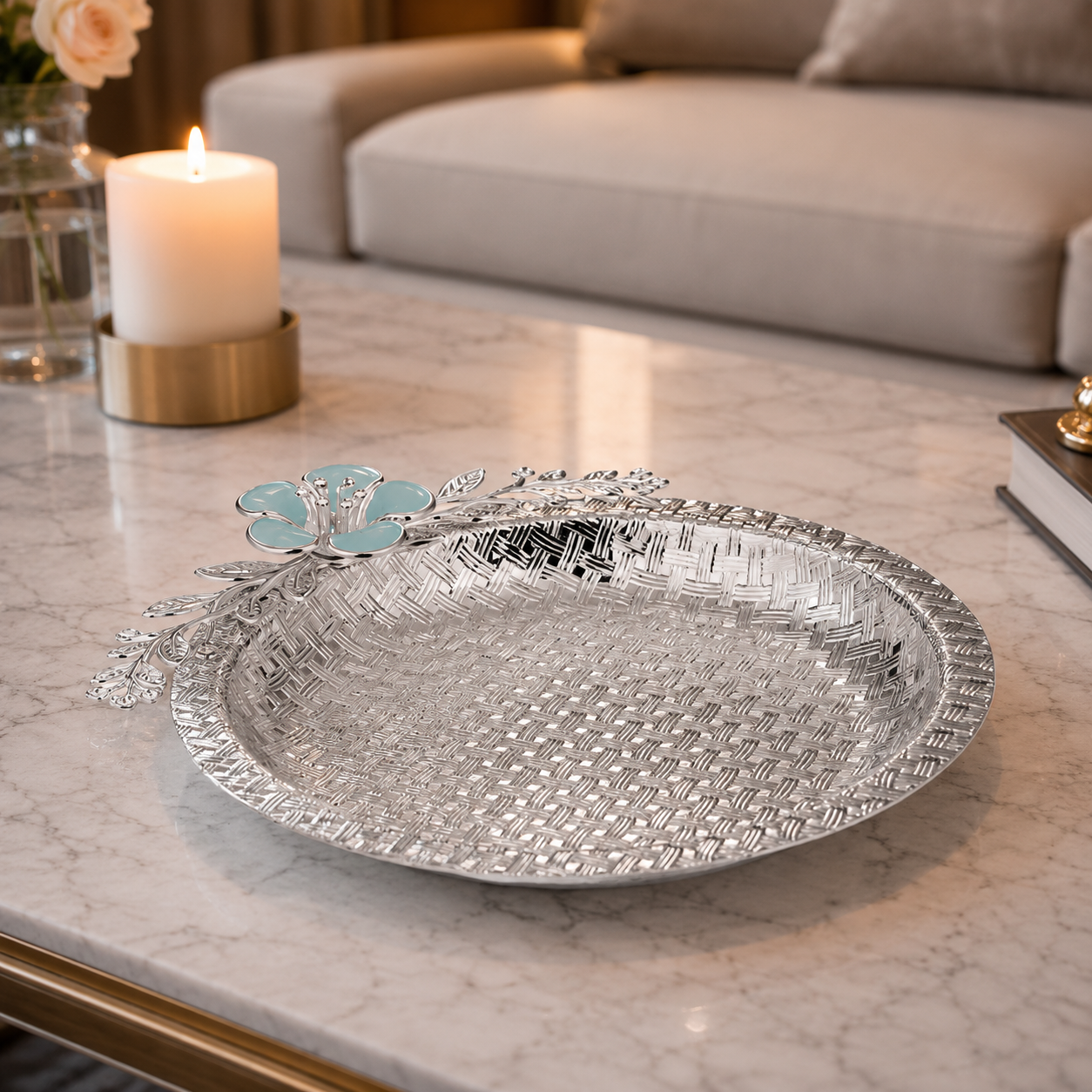 Flower Round Server