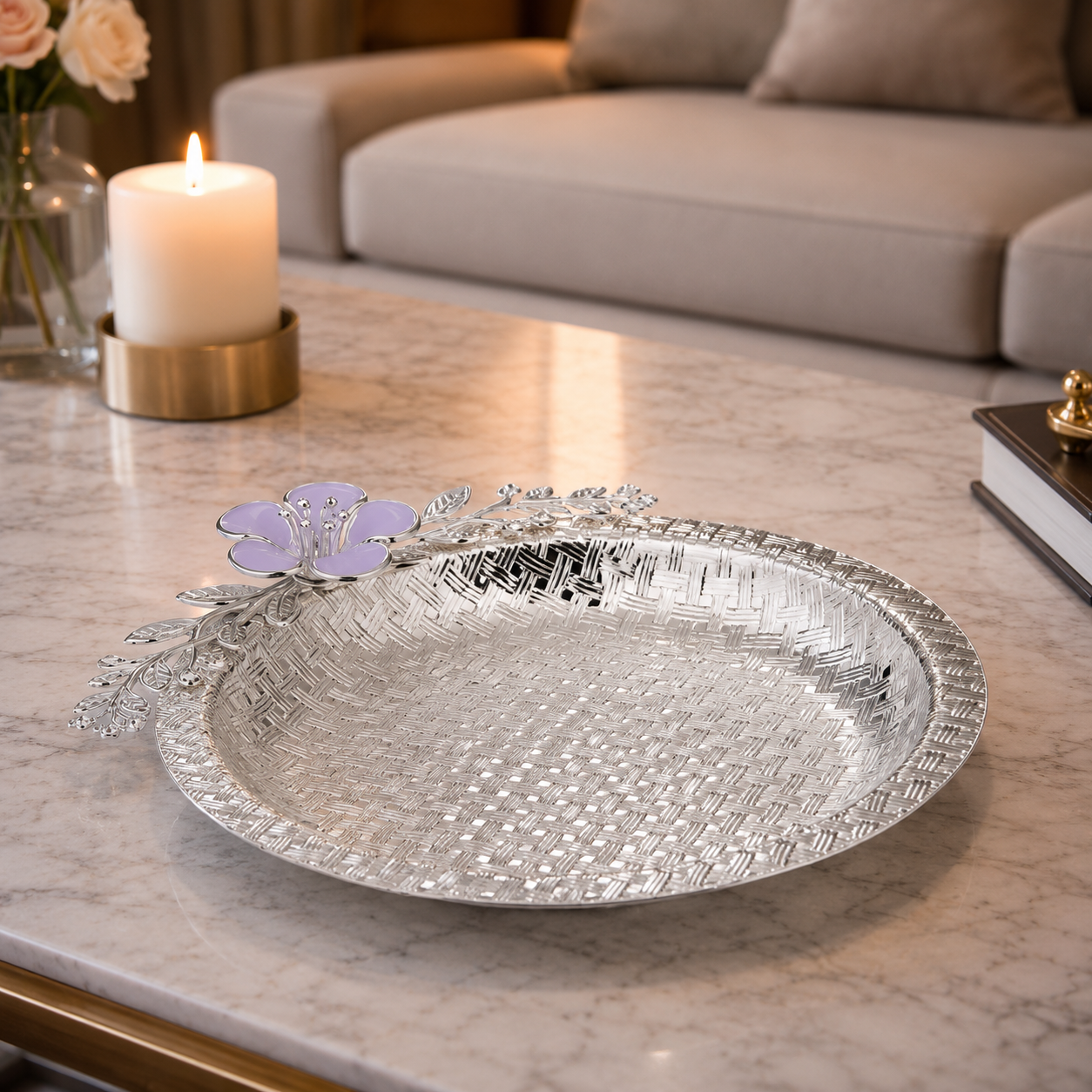 Flower Round Server