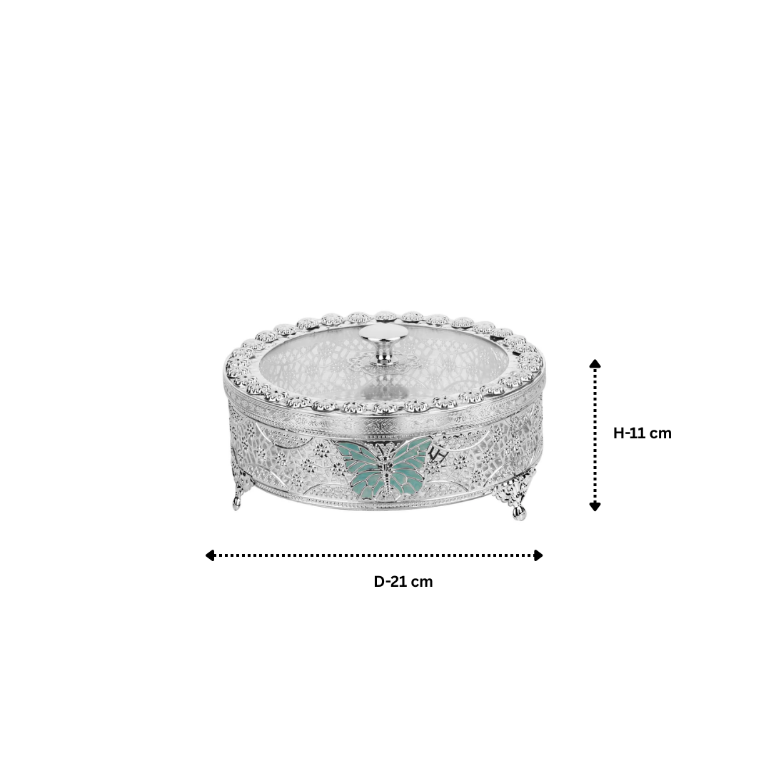 Butterfly Round Laddu Box