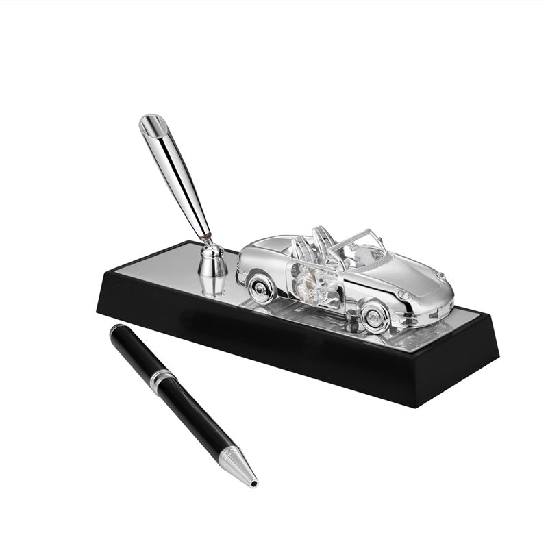 Car Pen Holder Silver