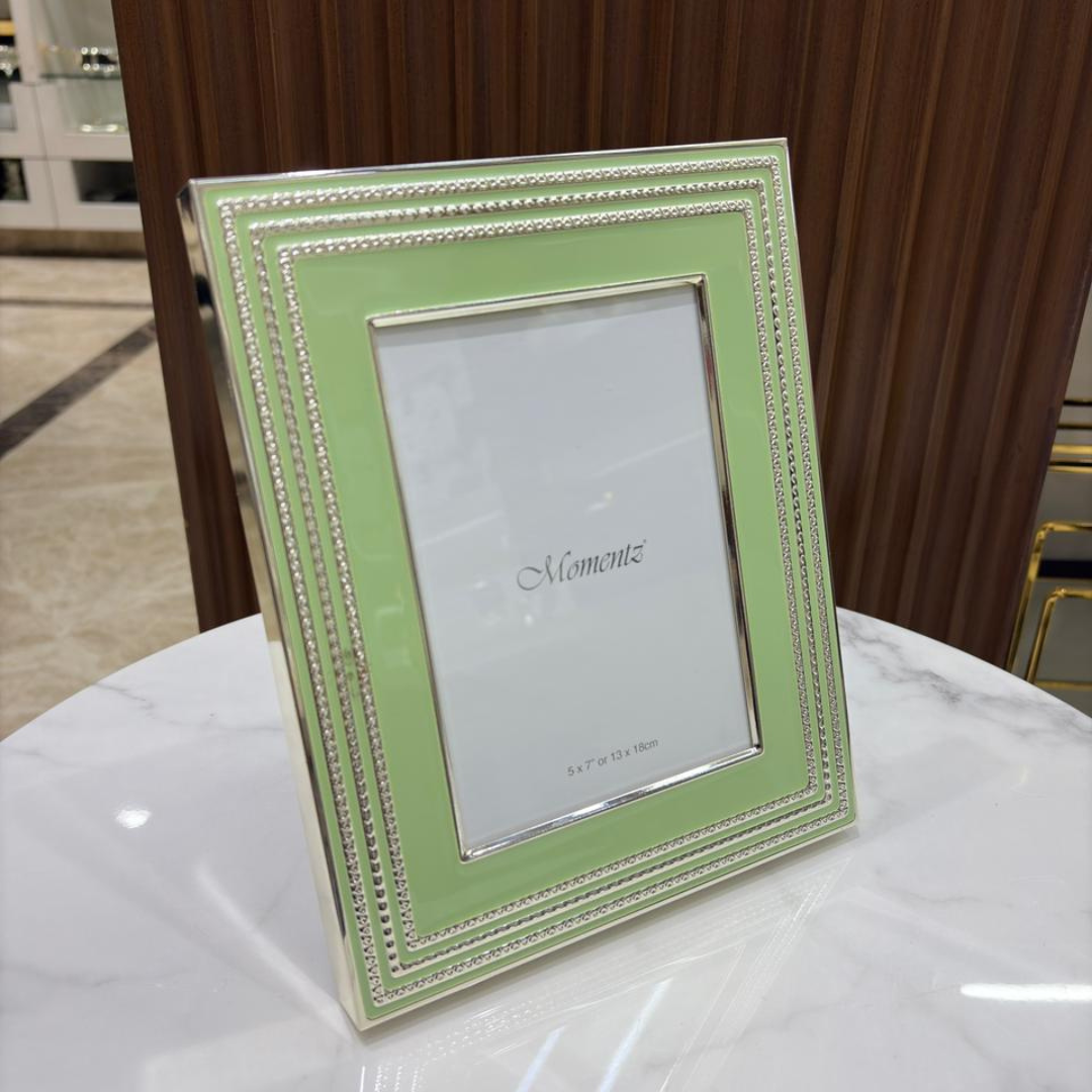 Luxury Photoframe Green 5*7 inches