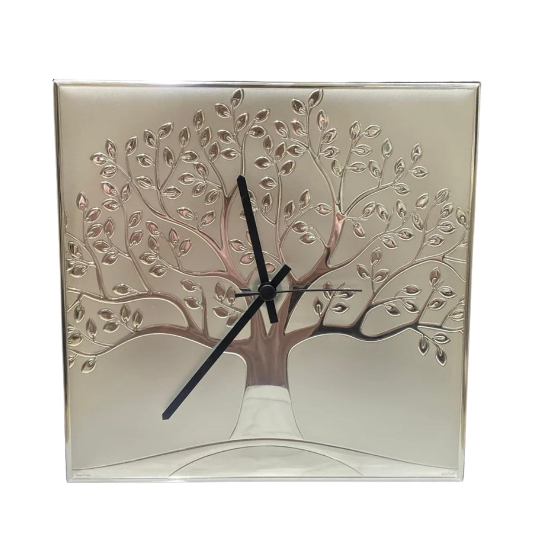 TREE OF LIFE FRAME WALL CLOCK - 30X30 cm