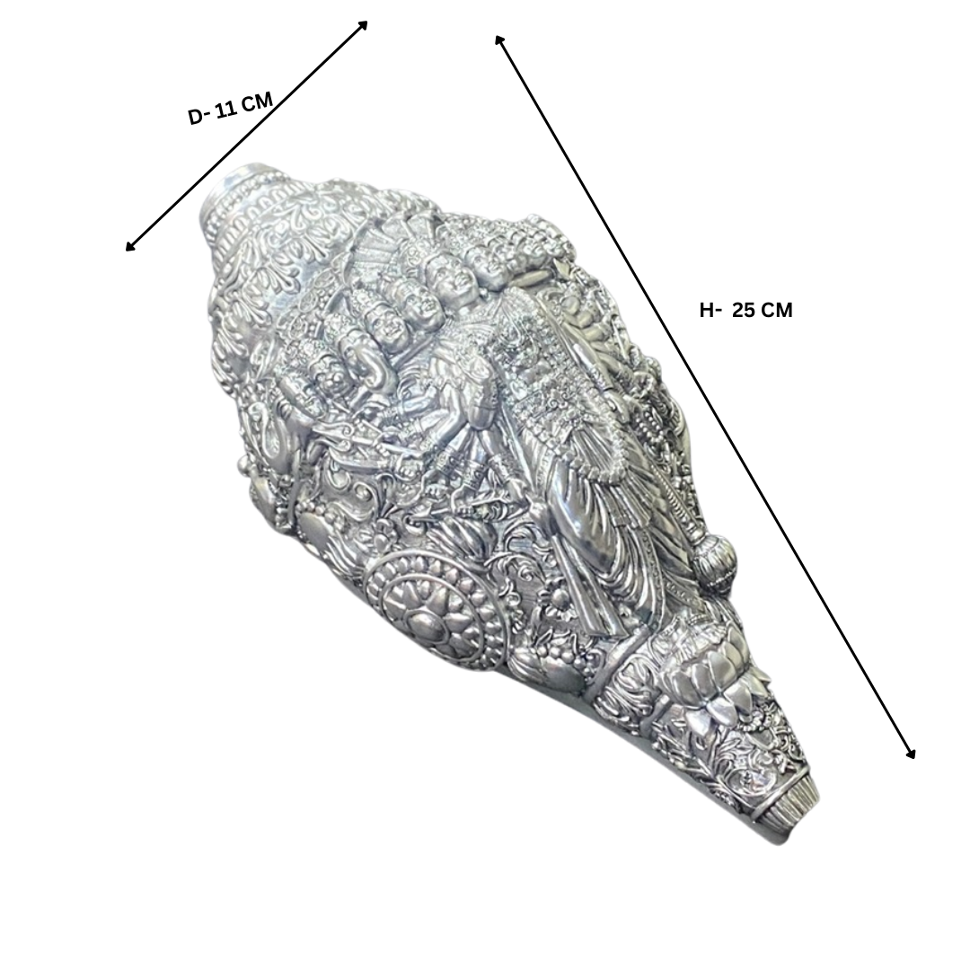 New Vishnu Shankh Silver