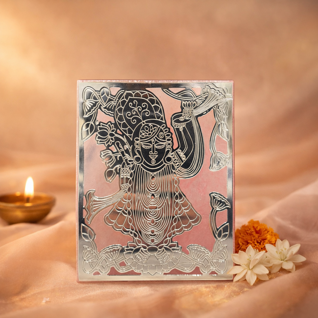 Nathdwara Shrinathji on Marble Pink