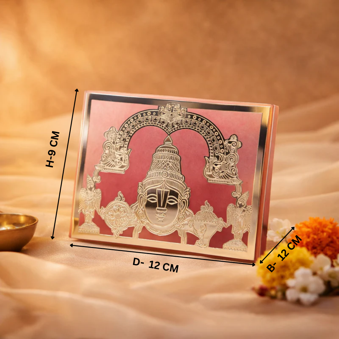 Balaji on Pink Marble Frame