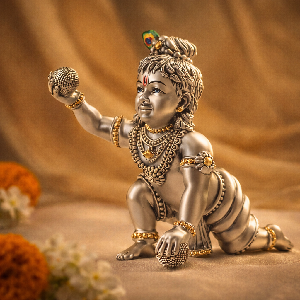 Makhanchor Kanha (15cm)