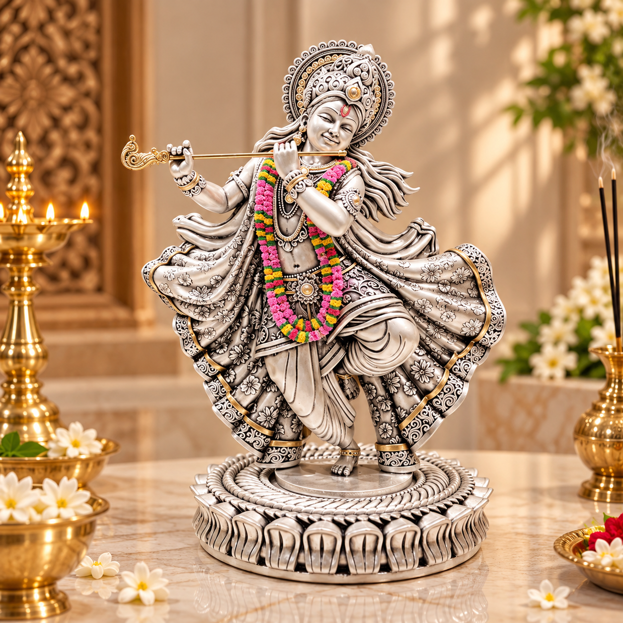 Dancing Krishna On Base