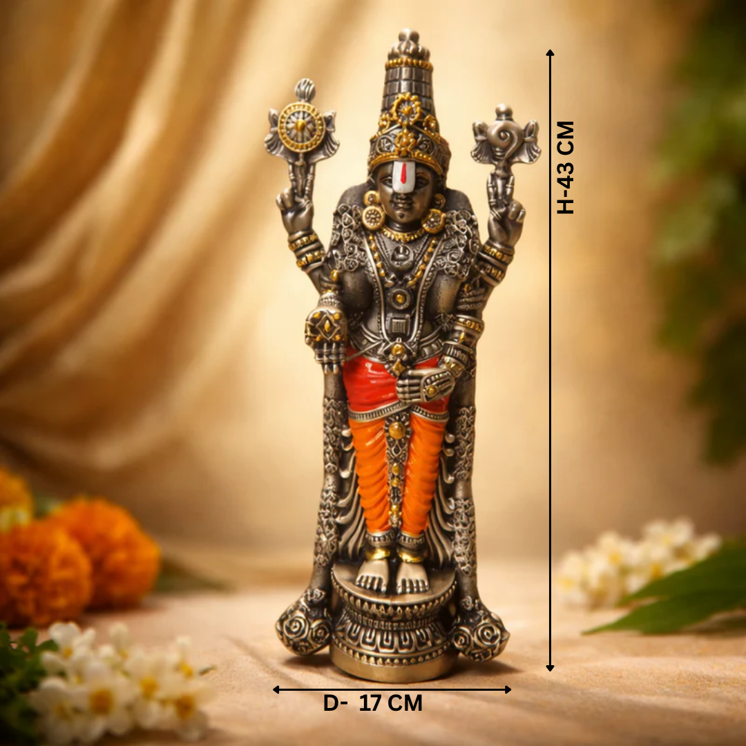 Tirupati Balaji Antique Finish Idol