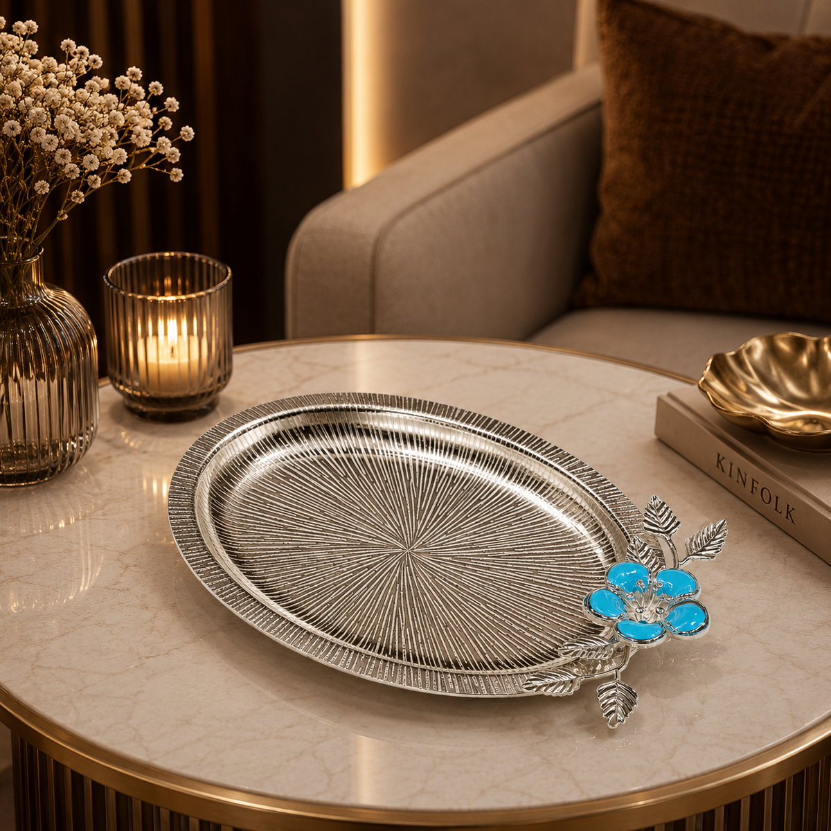 Oval Flower Tray