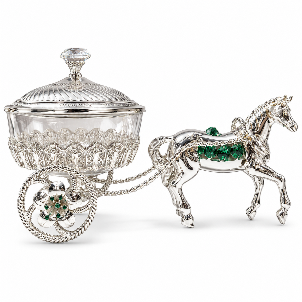 Horse Chariot Bowl