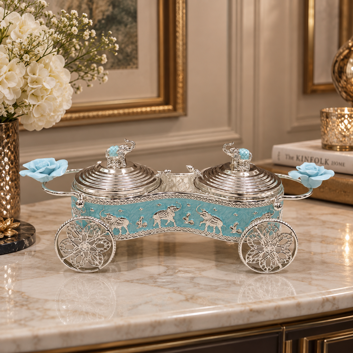 Elephant 2 in 1 Sugar Bowls
