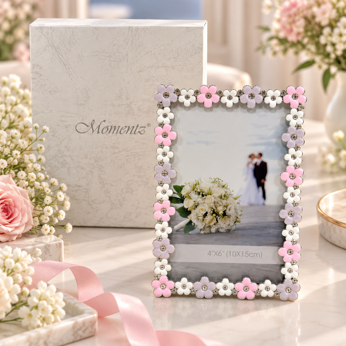 Flowers photo frame