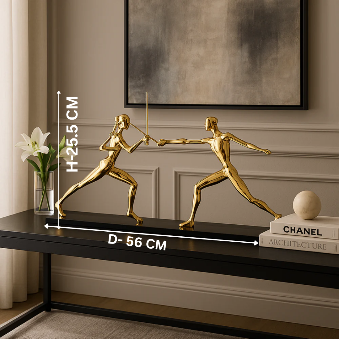 Aurum Clash Sculpture