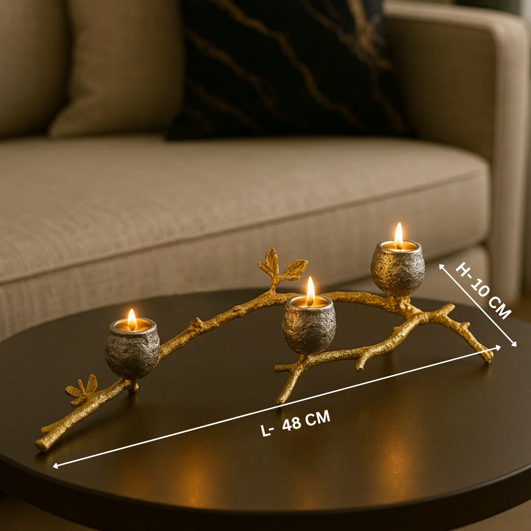 Butterfly Candle Stand- Dual Tone