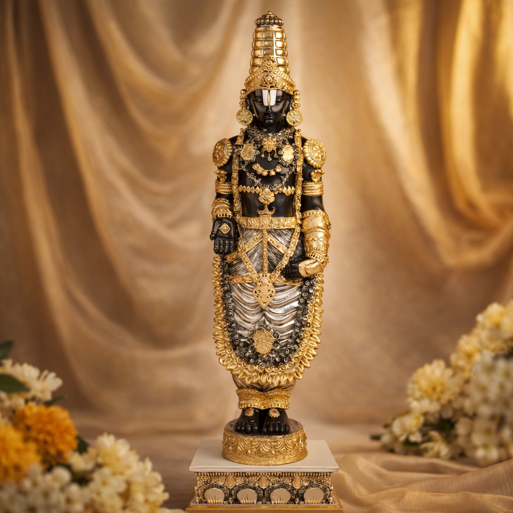 Balaji (41.5 cm)- Black