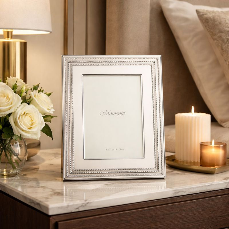 Luxury Photoframe White 5*7 inches