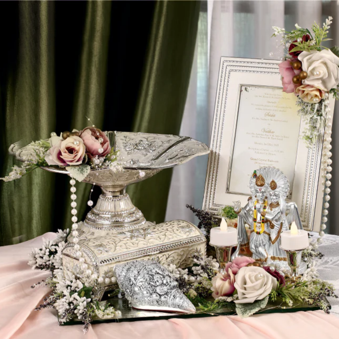Elegant Wedding Invitation Platter