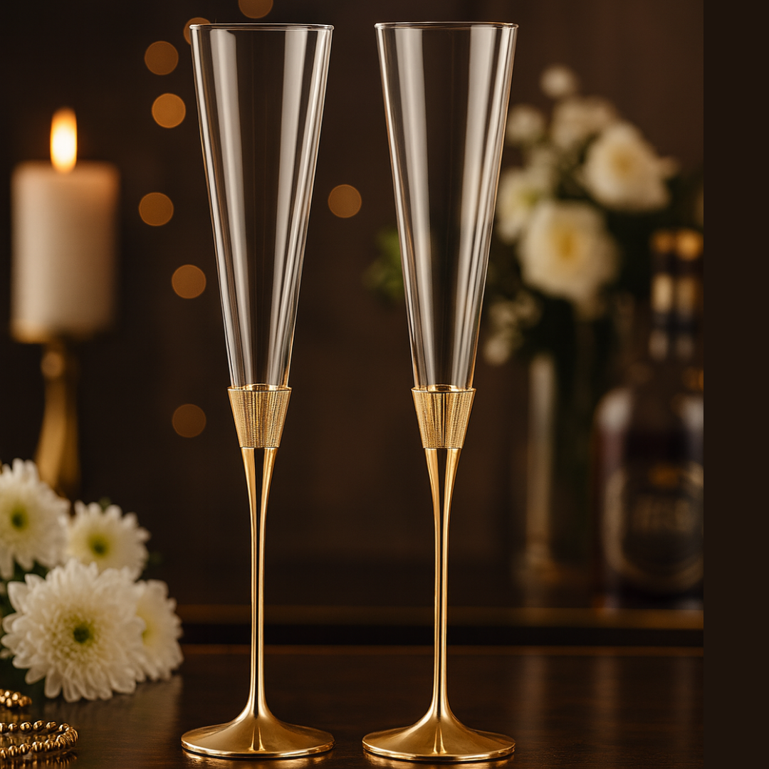 Champagne Flute - Gold