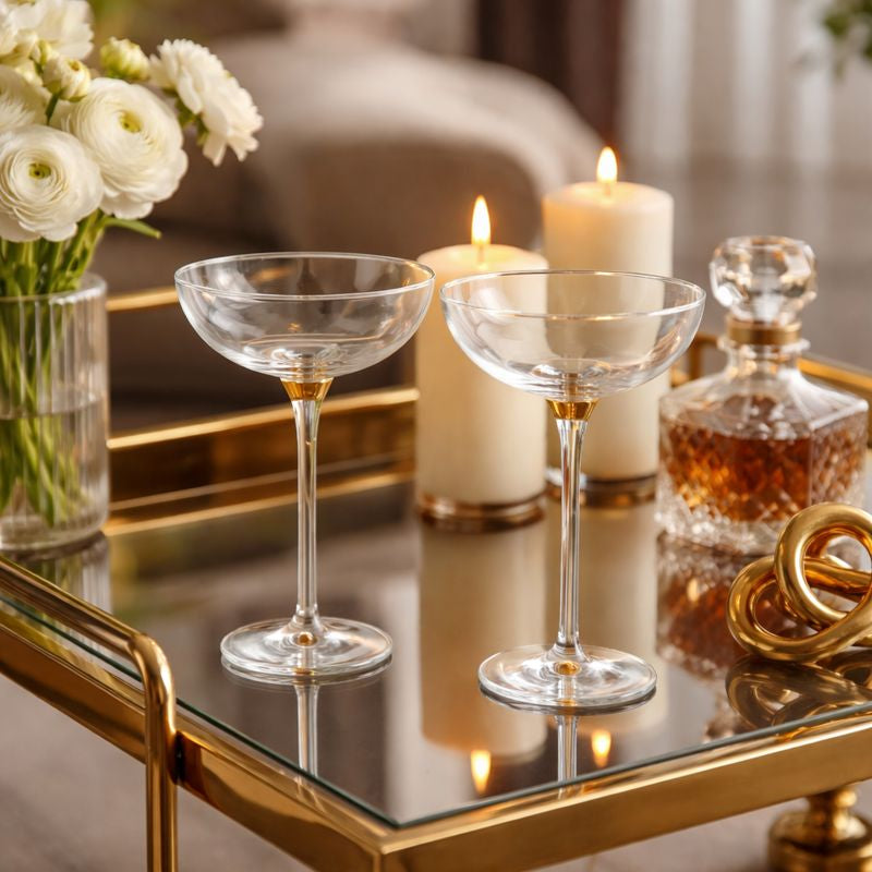 Martini Glasses set of 2