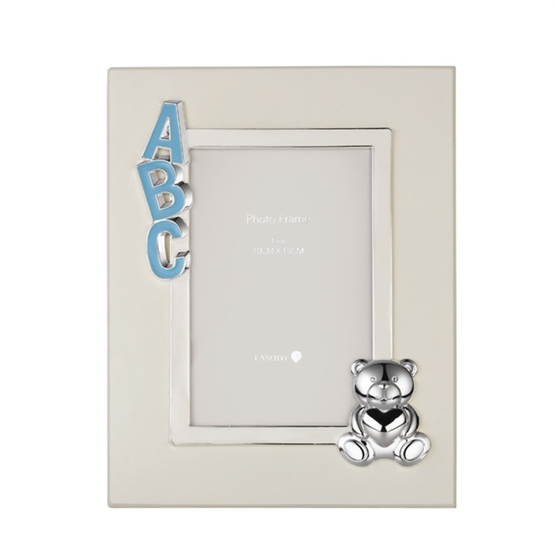 ABC Bear Photoframe BLUE
