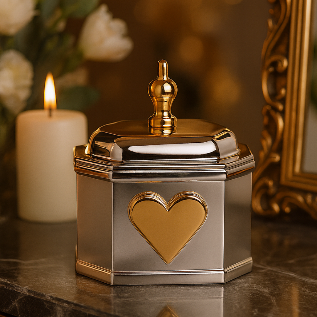 monyhorse × VERDY GIFT BOX Vermillion box (sindoor box) Silver