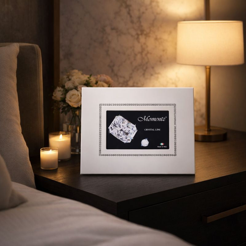 Photoframe Crystal Line 9x13- White