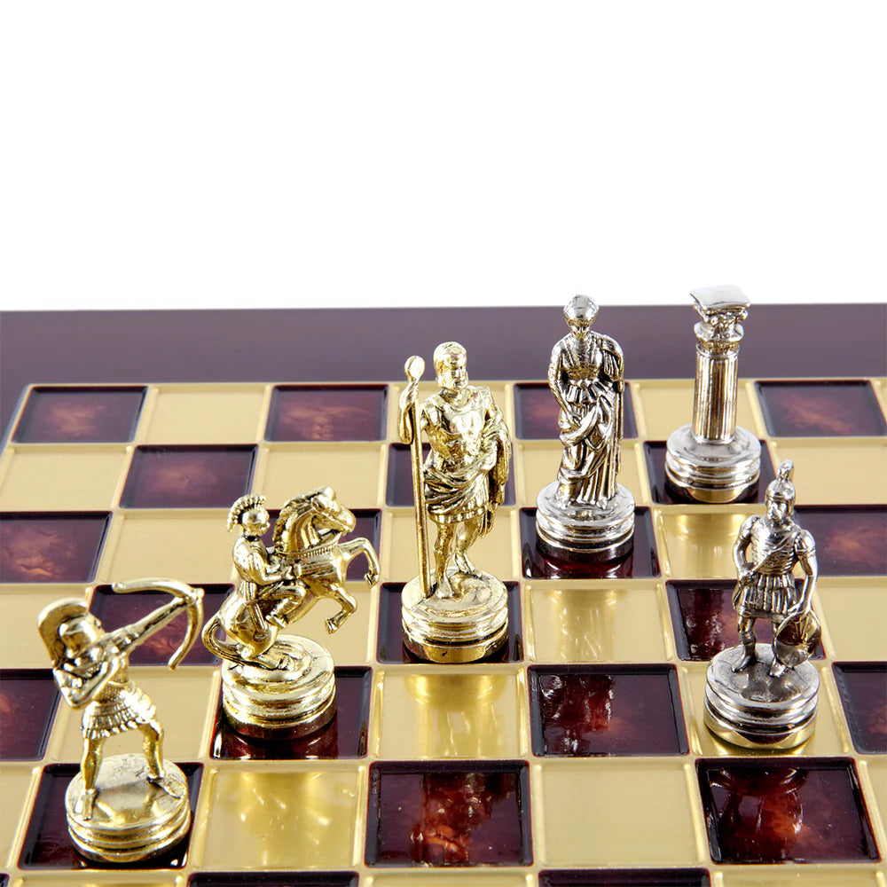ARCHERS (44 X 44 cm) Chess Red