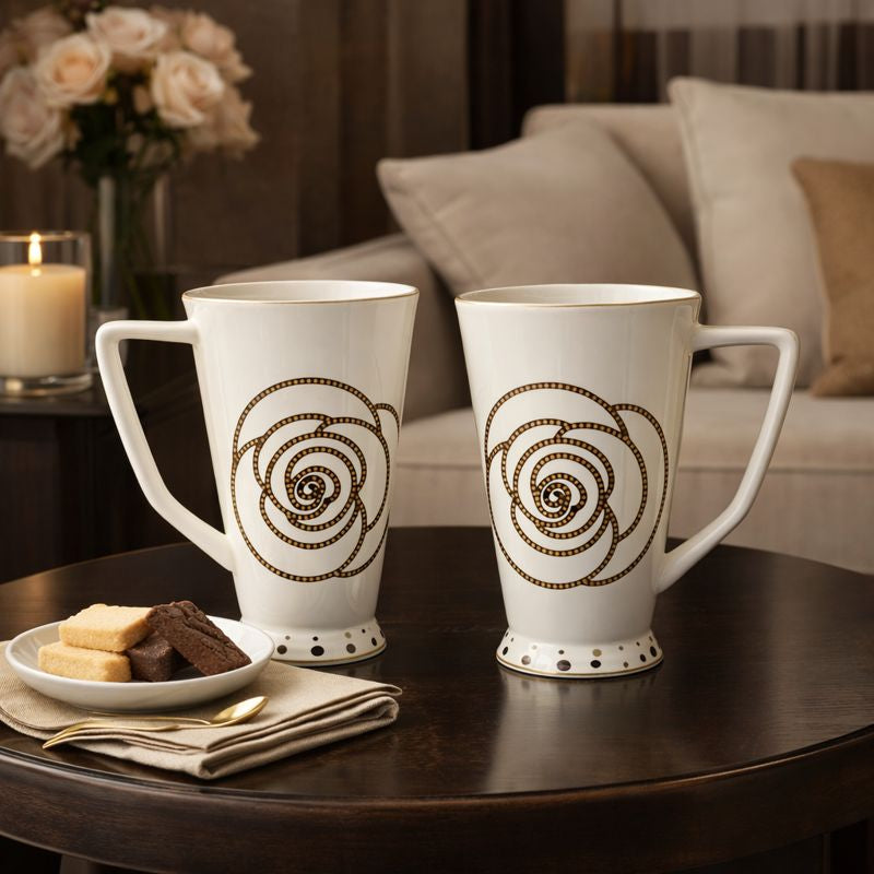 Celestial Swirl 2pcs Cold Coffee Mug Set