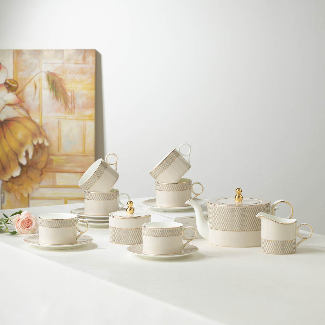 Minimal Magestic 15pcs Tea Set