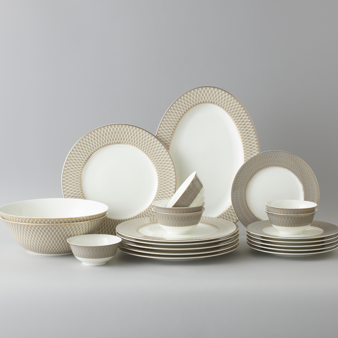 Minimal Magestic 21pcs Dinner Set