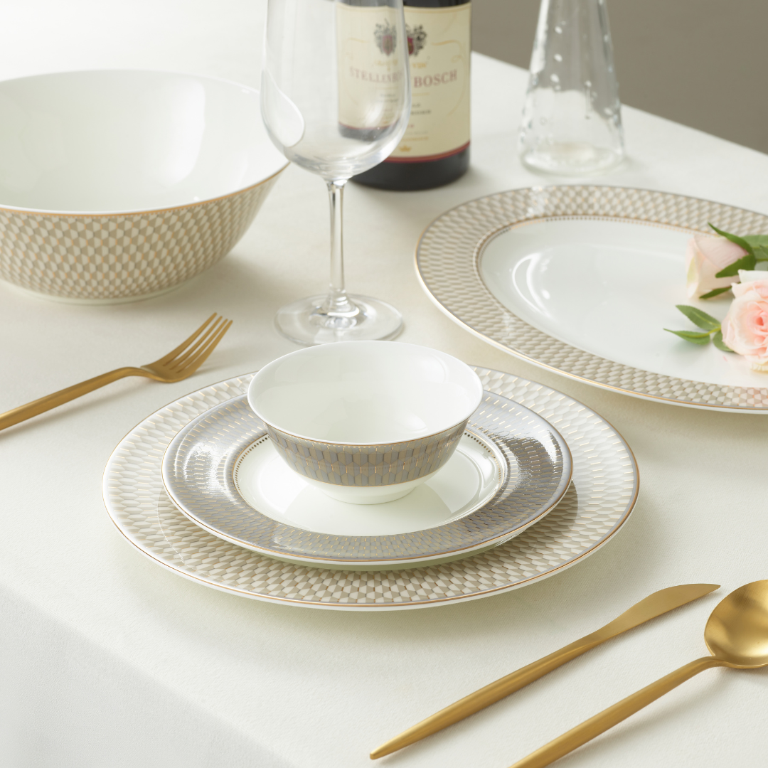 Minimal Magestic 21pcs Dinner Set