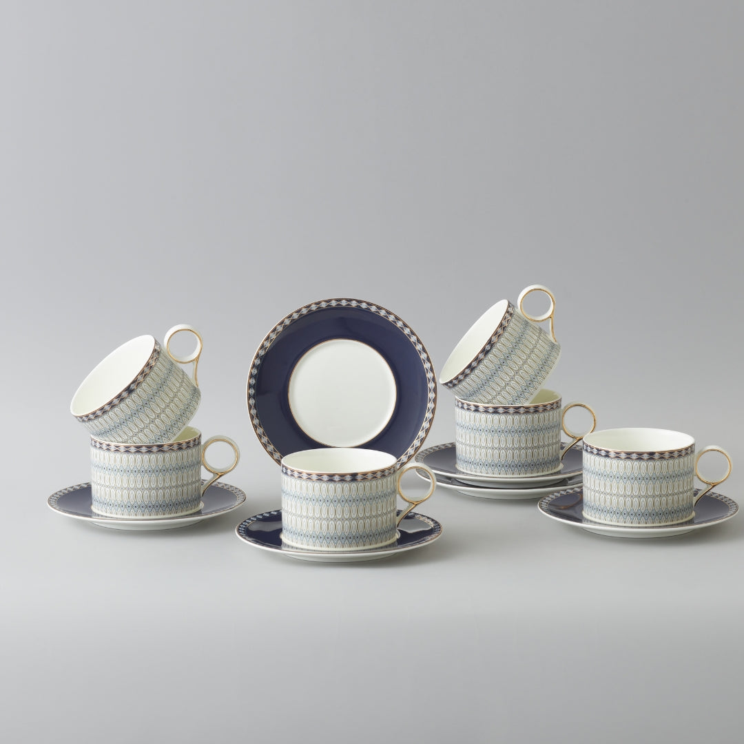 Berry Noir 12pcs Tea Set