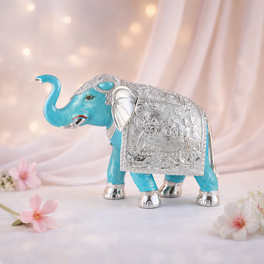 Feroza Pearl Elephant Jumbo Size