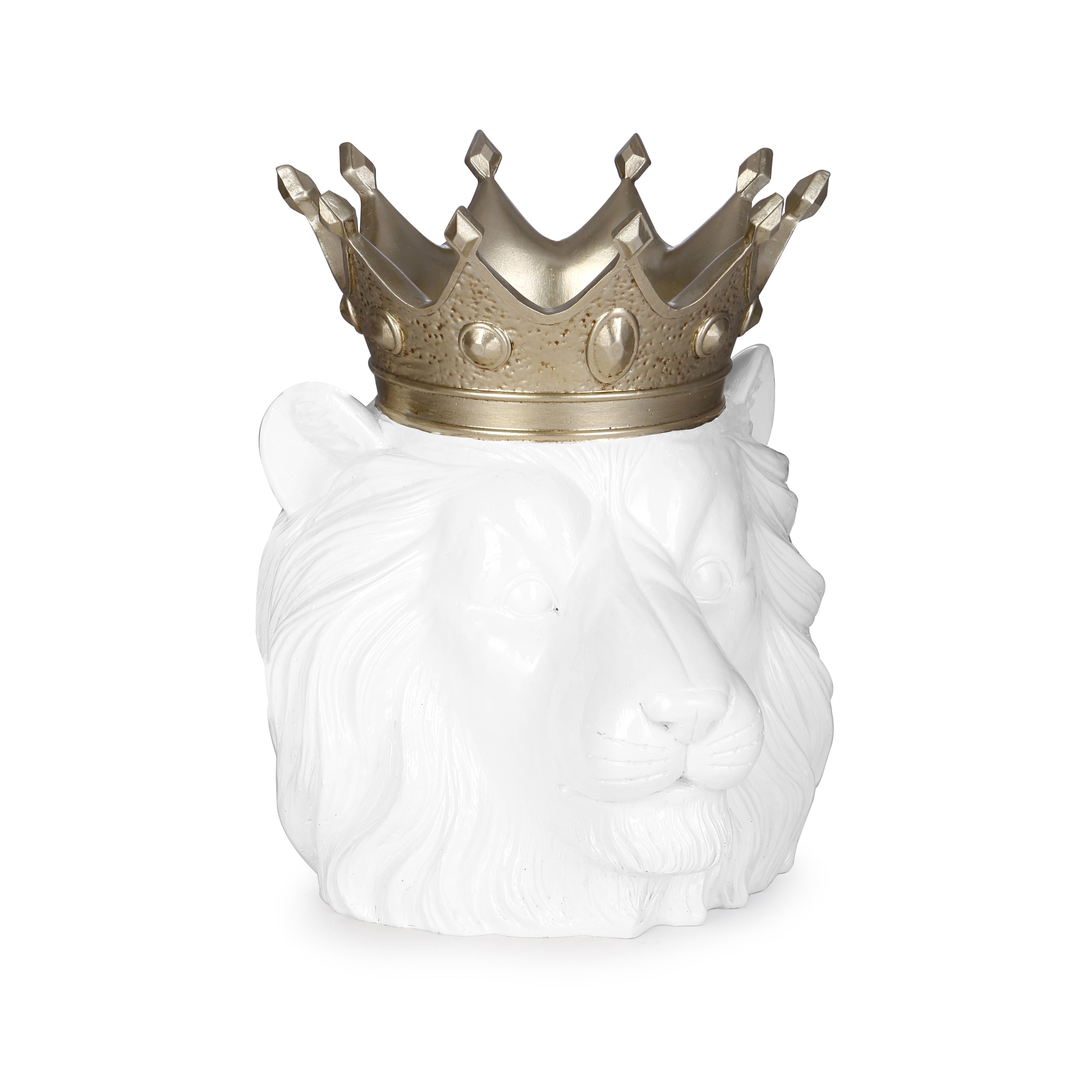 Lion Head Crown Planter (H-25CM)