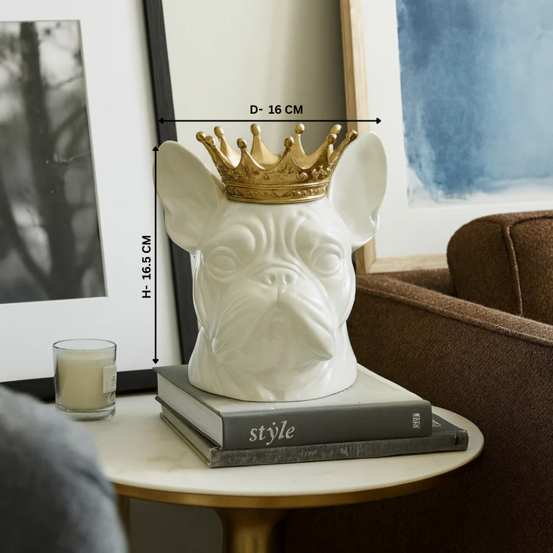 Crown & Paws Vase