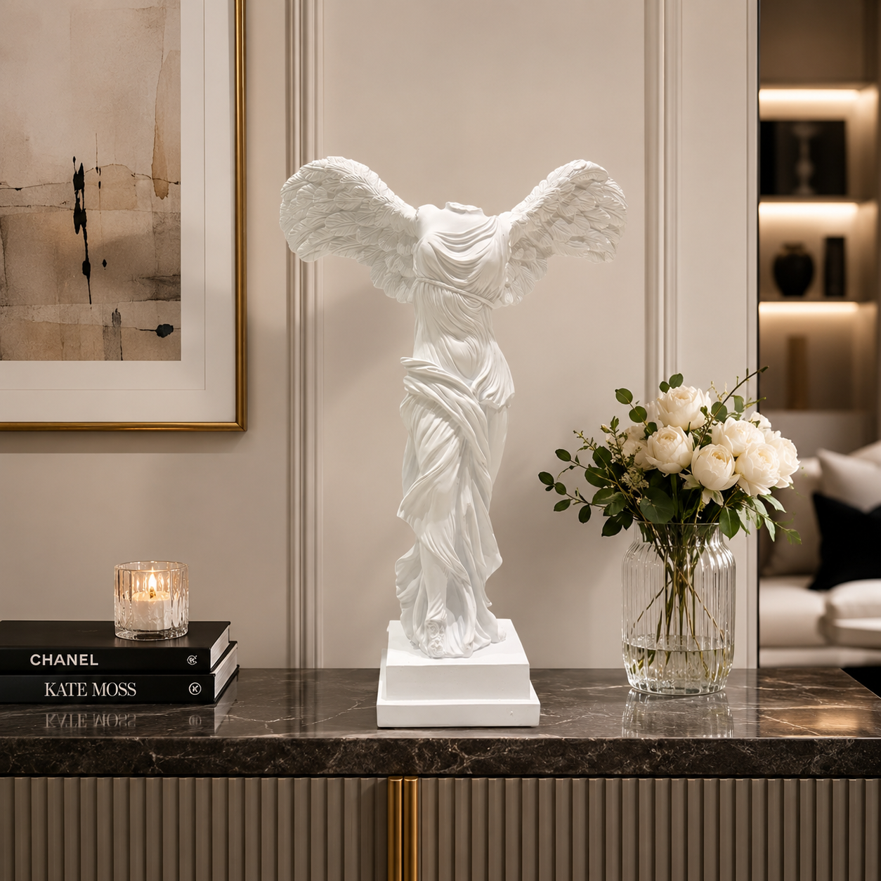 Home Decor Winged Victory White