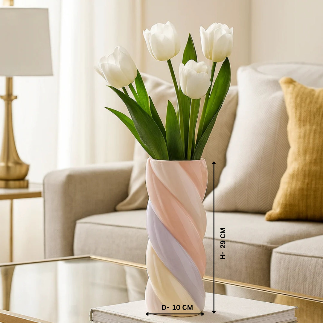 Sorbet Swirl Vase