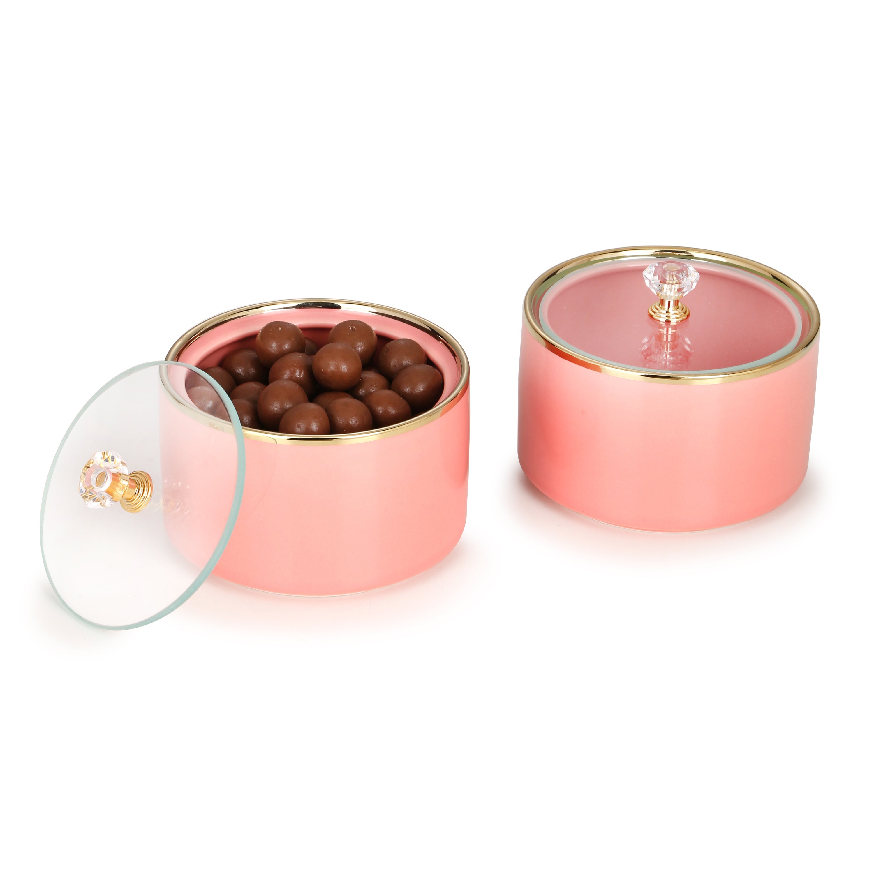Set of 2 Bowls with Lids