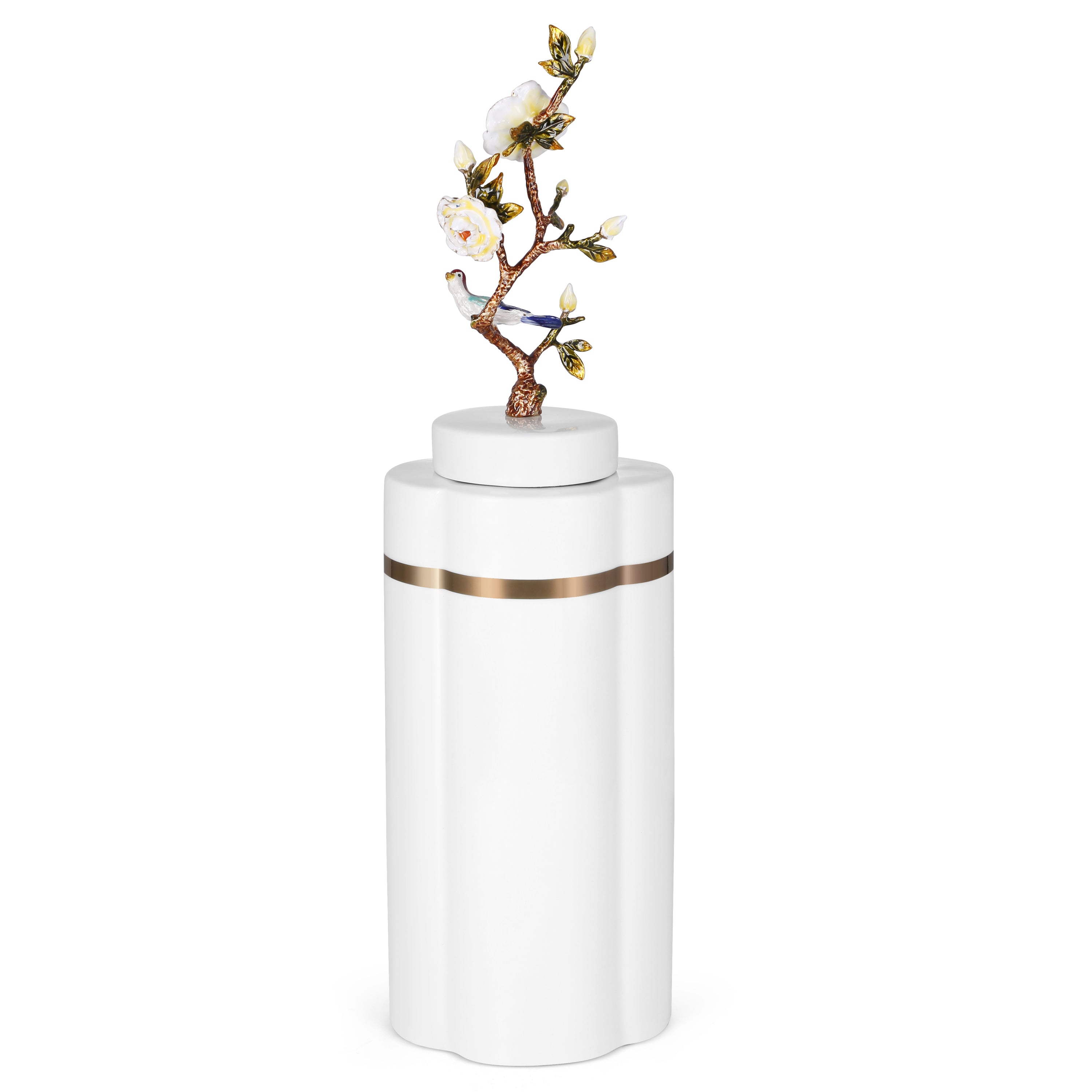 Marisa White Gold Vase (L)