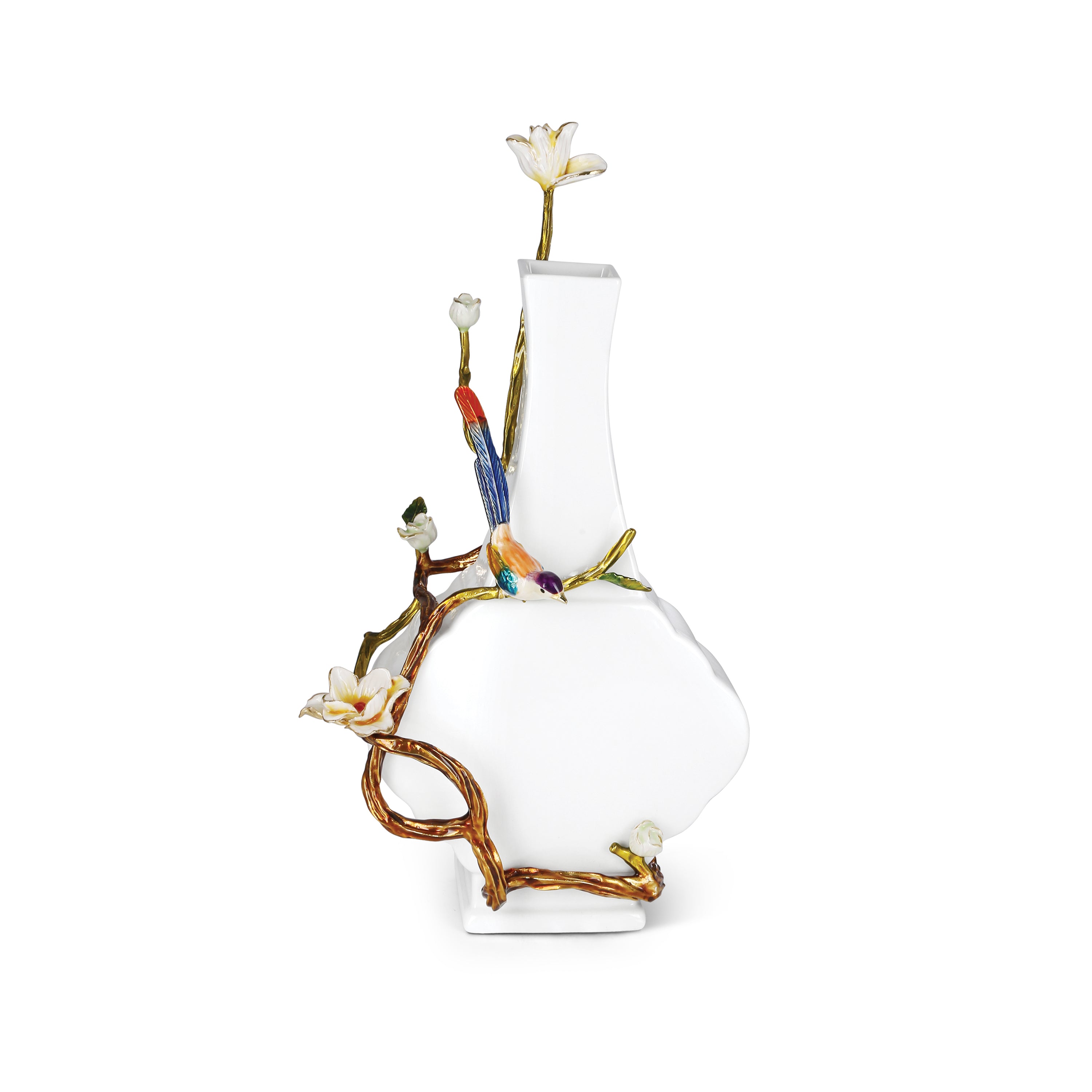 Greek White Vase (M) (H-39CM)