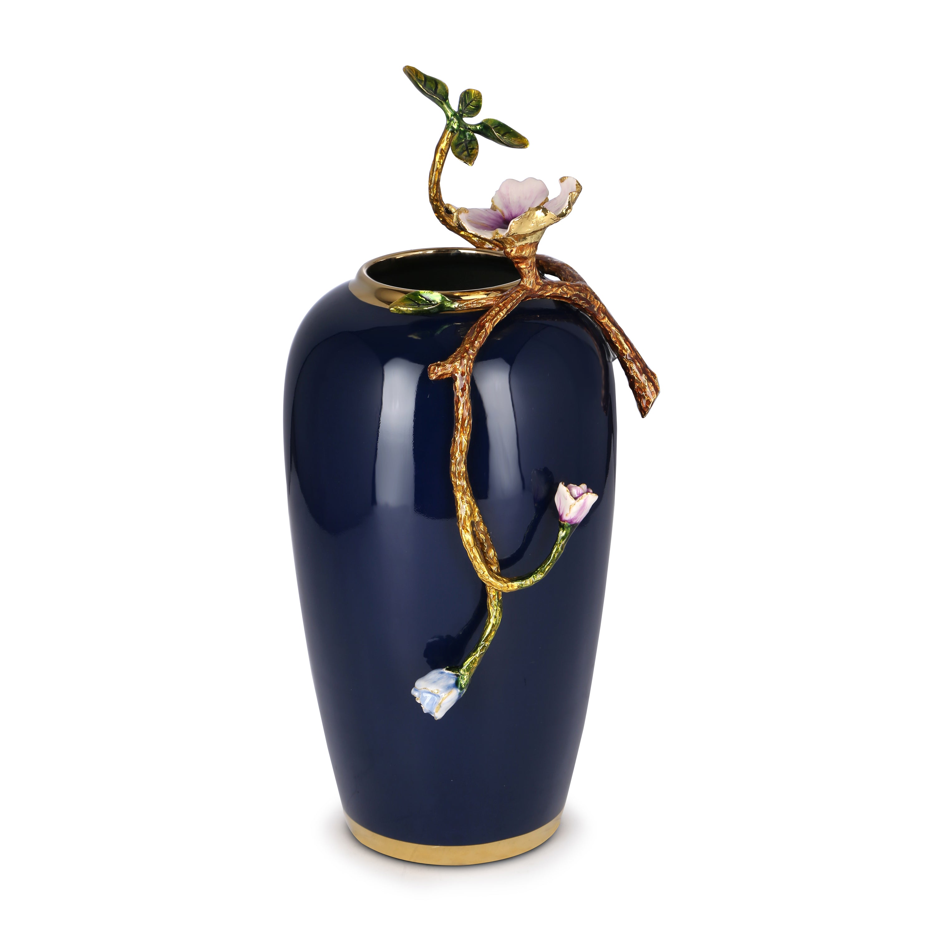 Meraki Blue Desiger Vase (L)