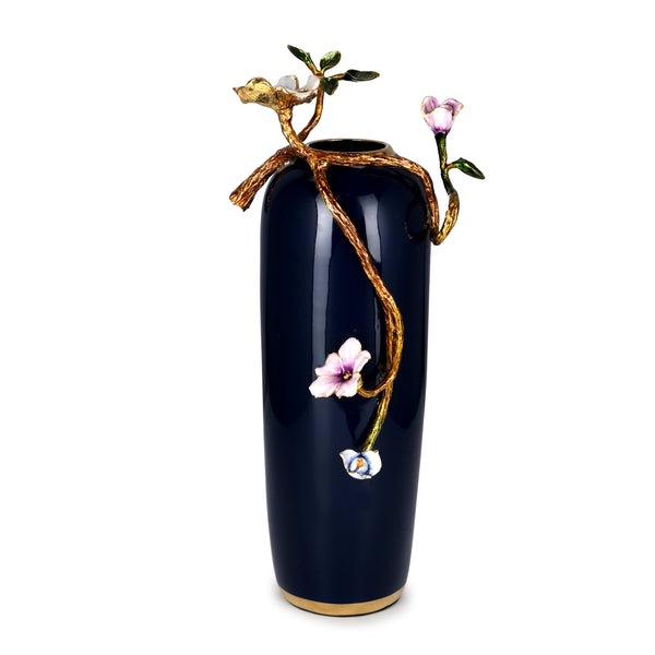 Meraki Blue Desiger Vase (M) (H-46.5CM)