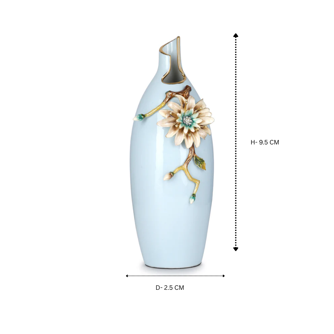Pastel Blue Vase Large