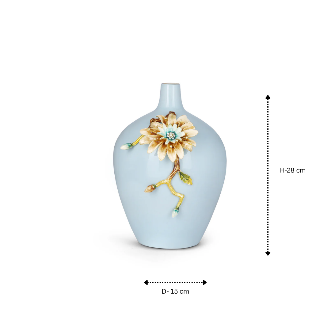 Pastel Blue Vase (M)