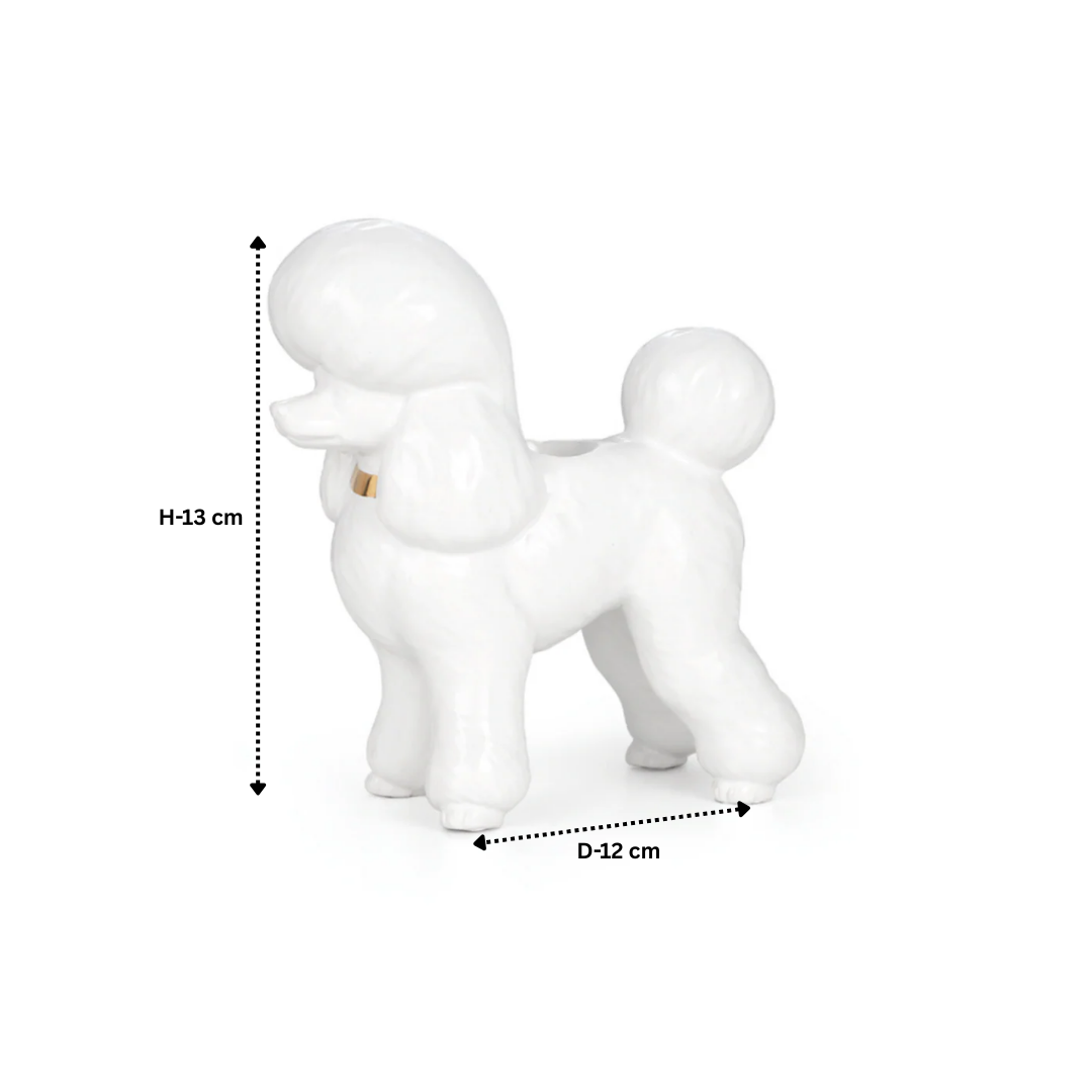 Poodle Candle Holder