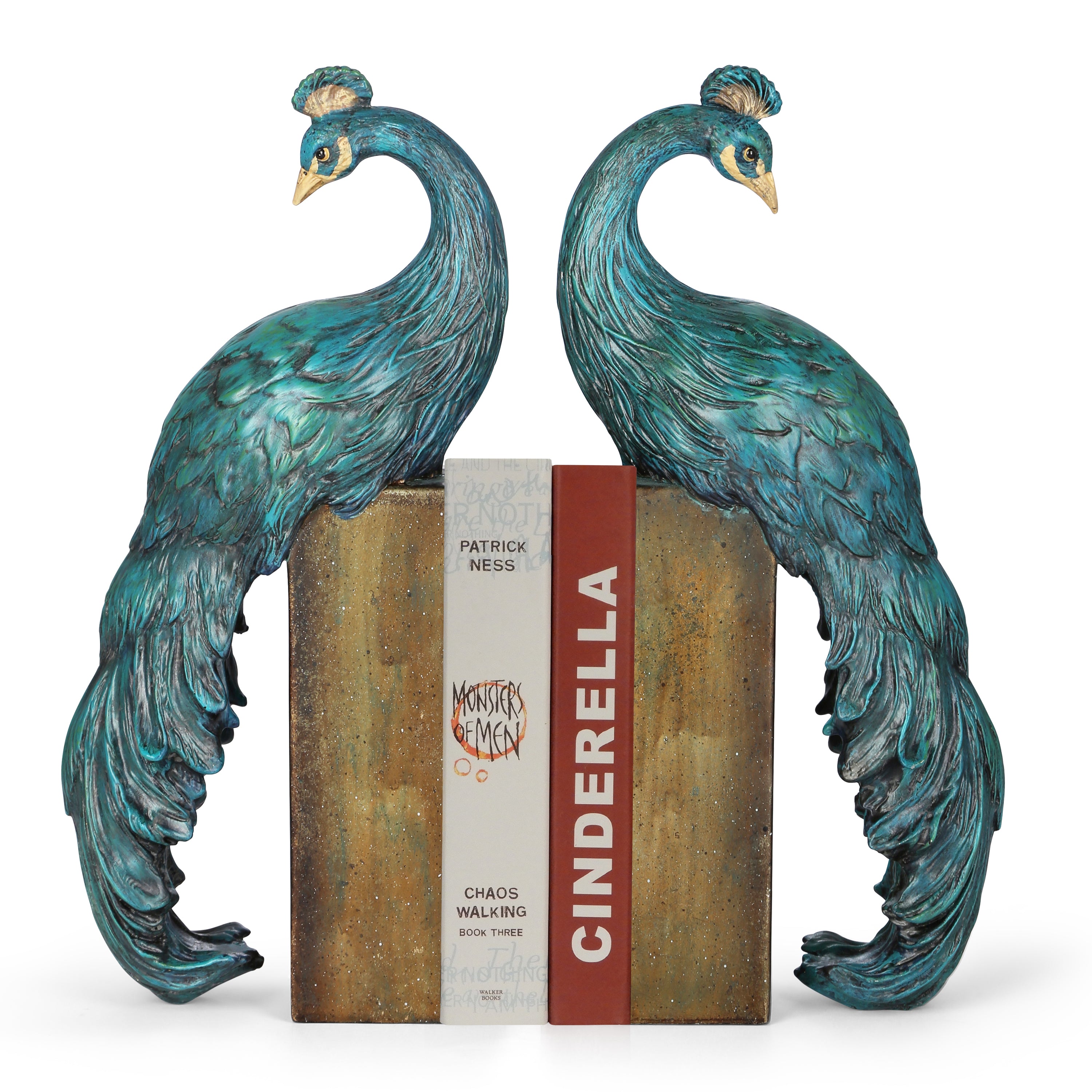 Peacock Bookend (H-30.3CM